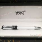 NEW! Replica Mont blanc Pen Limited Edition White Ballpoint Pen